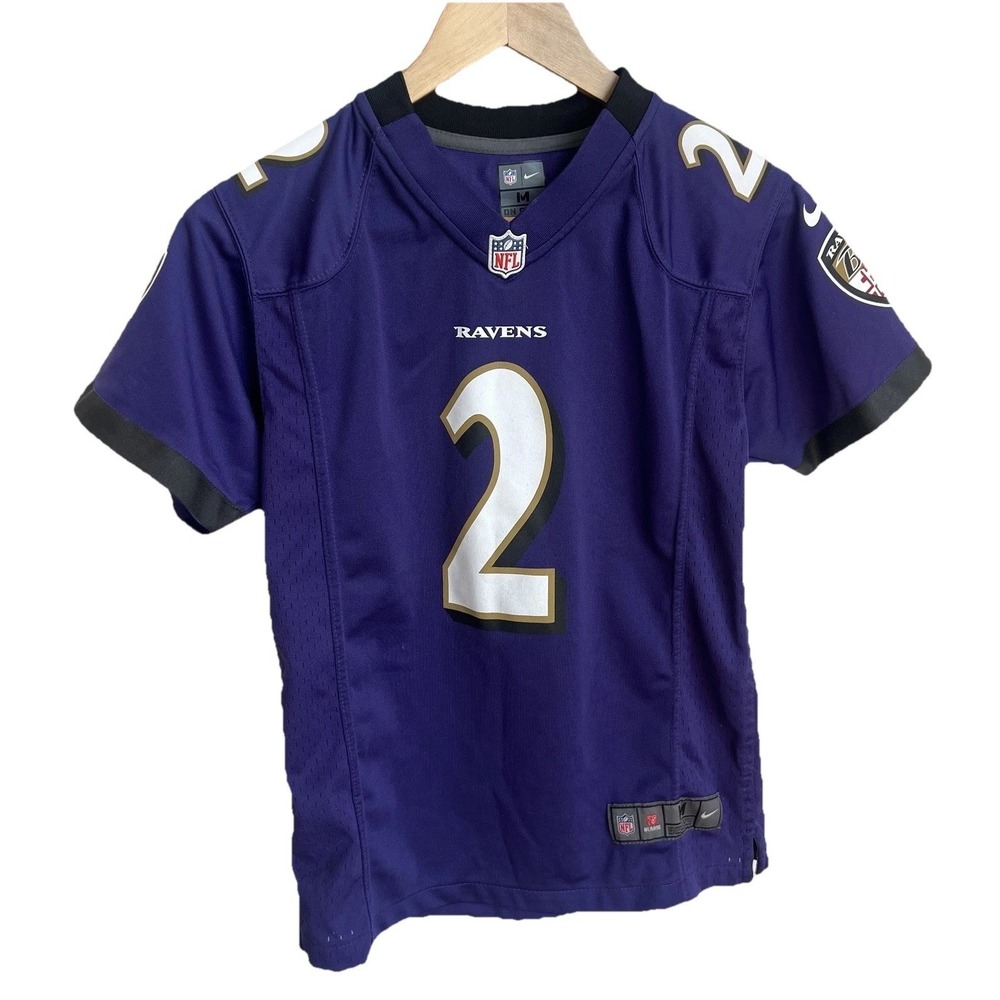 Baltimore Ravens Nike NFL On Field Jersey Dowdle Youth Boys Size Medium 10-12
